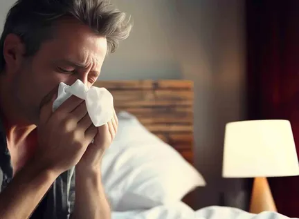 Tips om beter te slapen bij een verkoudheid