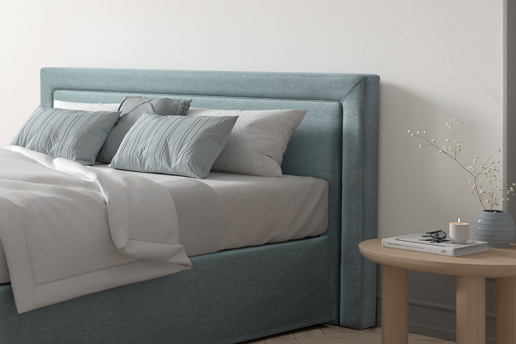 Box Spring Buffalo Boxspring Broadway-BS1-90-200-Vlak (niet verstelbaar)